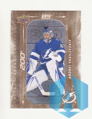 2023-24 UD Series 1 Gold Parallel 200 x 85 #DM-16 Andrei Vasilevskiy